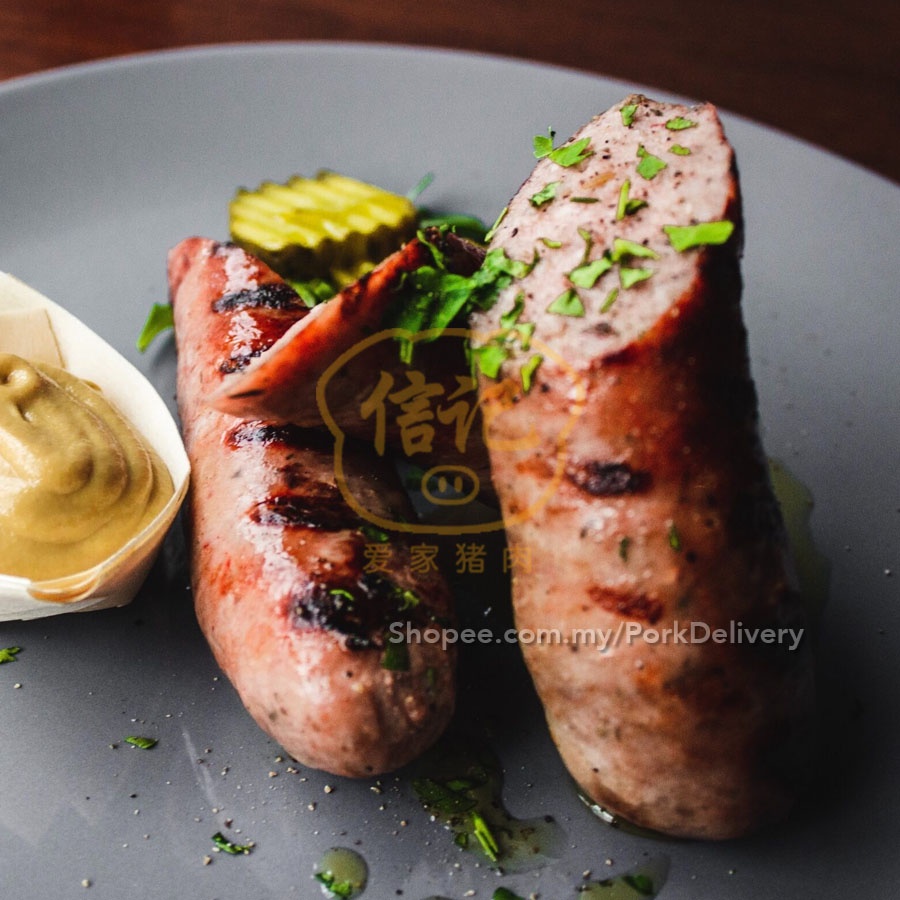Bratwurst Lah Garlic & Pepper Sausages 500g